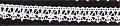 **-Cotton Lace 10mm 295 :: White-** ##-Essential Trimmings ET295-WHT-##