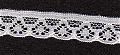 **-Narrow Nylon Lace 305 :: White-** ##-Essential Trimmings ET305-WHT-##