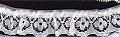 **-Frilled Nylon Lace 22mm :: Cream-** ##-Essential Trimmings ET306-CRM-##