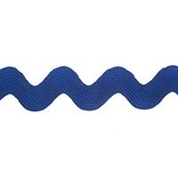 **-Ric Rac Trim 25m X 22mm :: Royal-** ##-Essential Trimmings ET402-ROY-##