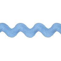 **-Ric Rac Trim 25m X 22mm :: Sky-** ##-Essential Trimmings ET402-SKY-##