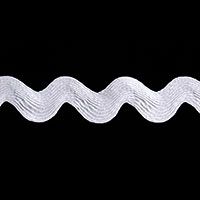 **-Ric Rac Trim 25m X 22mm :: White-** ##-Essential Trimmings ET402-WHT-##