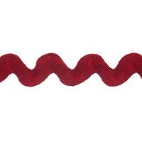 **-Ric Rac Trim 25m X 22mm :: Wine-** ##-Essential Trimmings ET402-WIN-##