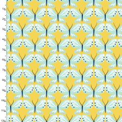 **-Cotton Craft Fabric 110cm wide x 1m Madison Collection-** Butterflies ##-Sewing Online 16515-GLD-##