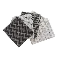 **-Geometric Maze Themed Pack of 5 Cotton Fat Quarters-** ##-Sewing Online FA226-##