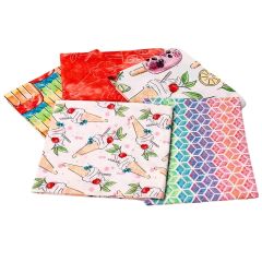 **-Sweet Summertime Design Fat Quarter Bundle 1-Pack of 5 Cotton Fat Quarters-** ##-Sewing Online FE0144-##