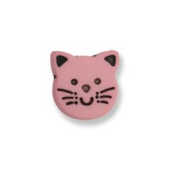 **-Kitten Button 14mm (Pack of 50) G4290 :: Pink-** ##-Trimits G4290-6-##