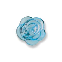 **-Rose Button G4309 :: 12mm :: Blue-** ##-Trimits G430920-35-##