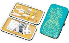 Sewing Kit Purse, Pineapple Design