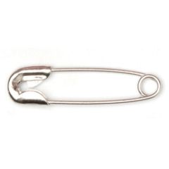 **-steel safety pins :: Size 000 (12x144) 20mm-** ##-Hemline HB-000-##
