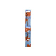 **-Pony P30505-** Maple Wooden Single Ended Crochet Hook, 3mm x 15cm (6in) ##-Pony P30505-##