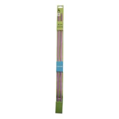 **-Pony P33706-** Coloured Aluminium Single Pointed Knitting Needle 3¼mm x 35cm 2pk ##-Pony P33706-##
