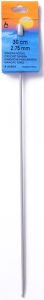 **-Pony P43604-** Aluminium Tunisian/Afghan Single Ended Crochet Hook, 2¾mm x 30cm ##-Pony P43604-##