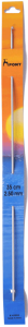 **-Pony P43903-** Aluminium Tunisian/Afghan Double Ended Crochet Hook, 2½mm x 35cm ##-Pony P43903-##