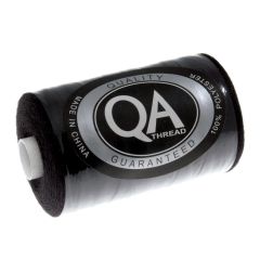 **-Machine Hand Sewing Thread Pack of 5 1000m Spools :: Black-** ##-QA Thread N4124-BLK-##