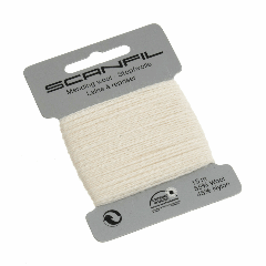 **-Mending Wool 15m: Bridal White-** ##-Scanfil 76001-##