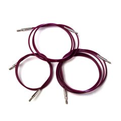 **-Purple Interchangeable Cable :: 20cm-** ##-Knitpro KP10500-##