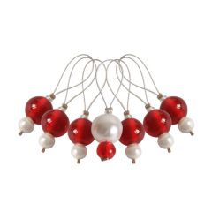 **-Zooni: Bead Stitch Markers: Amaranth-** ##-Knitpro KP10937-##