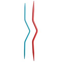 **-Coloured Aluminium Cable Needle :: Coloured 2.50mm And 4.00mm-** ##-Knitpro KP45501-##