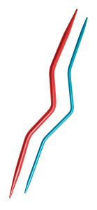 **-Coloured Aluminium Cable Needle :: Coloured 2.50mm And 4.00mm-** ##-Knitpro KP45501-##