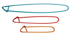 **-Aluminum Stitch Holders Set Of 3-** ##-Knitpro KP45502-##