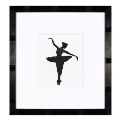 **-Counted Cross Stitch Kit: Ballet Silhouette 1 (Evenweave)-** ##-Lanarte PN-0008131-##