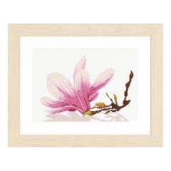 **-Counted Cross Stitch Kit: Magnolia Twig (Evenweave)-** ##-Lanarte PN-0008162-##