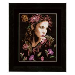 **-Counted Cross Stitch Kit: In Thoughts (Aida,W)-** ##-Lanarte PN-0147004-##