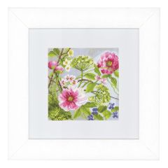 **-Counted Cross Stitch Kit: Peonies (Aida)-** ##-Lanarte PN-0147479-##