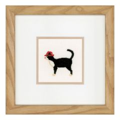 **-Counted Cross Stitch Kit: Jazz Cats II (Linen)-** ##-Lanarte PN-0150008-##