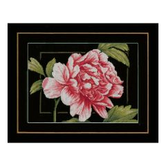 **-Counted Cross Stitch Kit: Pink Rose (Aida)-** ##-Lanarte PN-0155749-##