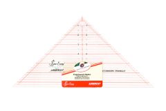 **-QUILTING RULER 90 DEGREE TRIANGLE 7-1/2 X 15-1/2 INCH-** ##-Sew Easy NL4172-##