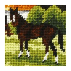 **-Embroidery Kit: Brown Horse-** ##-Orchidea ORC-9610-##