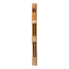 **-Rosewood Knitting Pins 35cm :: 6.5mm-** ##-Pony P33814-##