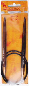 **-Rosewood Circular Knitting Pins 80cm :: 10.00mm-** ##-Pony P50919-##