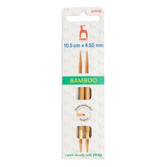 **-Bamboo Interchangeable Circular Knitting Pin Shank Gold End-** ##-Pony P5790-5-9--##