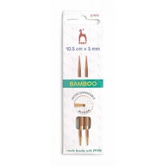 **-Bamboo Interchangeable Circular Knitting Pin Shank Black End :: 5.00mm-** ##-Pony P57911-##