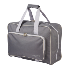 **-Sewing Machine Bag-** Grey | 46 x 33 x 20cm | Carry Bag for Janome, Brother, Singer, Bernina and Most Sewing Machines ##-Sew Stylish PT660-GREY-##