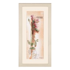 **-Lanarte PN-0008050 Rosa-** Botanical Counted Cross Stitch Kit ##-Lanarte PN-0008050-##