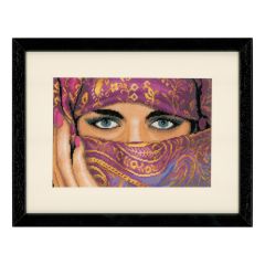 **-Lanarte PN-0021203 Veiled Woman Counted Cross Stitch Kit-** ##-Lanarte PN-0021203-##