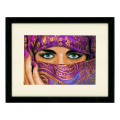 **-Lanarte PN-0021221 Veiled Woman Counted Cross Stitch Kit-** ##-Lanarte PN-0021221-##