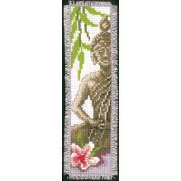**-Counted Cross Stitch Kit: Bookmark: Lady Buddha-** ##-Vervaco PN-0143911-##
