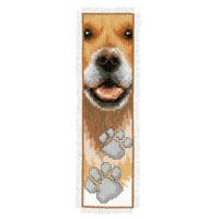**-Counted Cross Stitch Kit: Bookmark: Dog Footprint-** ##-Vervaco PN-0143912-##