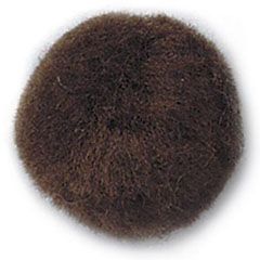 **-7mm Pom Poms In Bulk :: Brown-** ##-Trimits PP1BR-##