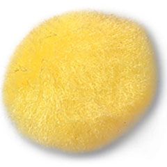 **-50mm Pom Poms In Bulk :: Yellow-** ##-Trimits PP5Y-##