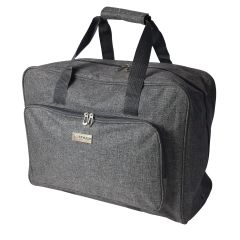 **-Sewing Machine Bag-** Heather Grey | 46 x 33 x 20cm | Carry Bag for Janome, Brother, Singer, Bernina and Most Sewing Machines ##-Sew Stylish PT660-HEATHER-GREY-##