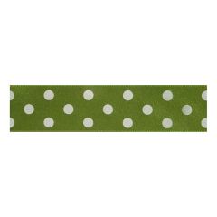 **-Berisfords 25mm Meadow Polka Dot Ribbon (20m spool)-** ##-Berisfords Ribbon R1225125-664-##