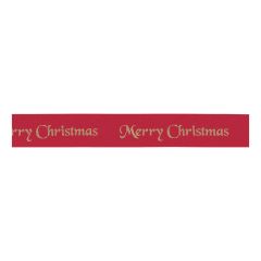 **-Berisfords 25mm Red Merry Christmas Ribbon (20m spool)-** ##-Berisfords Ribbon R1233025-15-##
