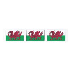 **-Berisfords Red-** White & Green Welsh Dragon Flag Ribbon (20m spool) ##-Berisfords Ribbon R13666----1-##