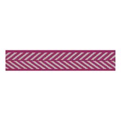 **-Berisfords 25mm Fuchsia Herringbone Patterned Ribbon (15m spool)-** ##-Berisfords Ribbon R139225-402-##